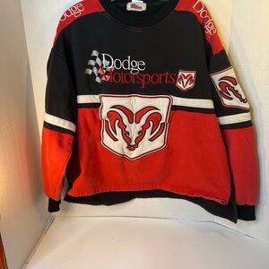Dodge Motorsports Black and Red Sweatshirt